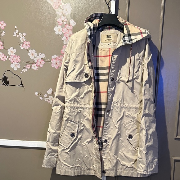 Burberry Jackets & Blazers - Burberry Hooded Jacket